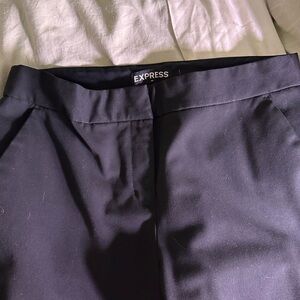 Express Columnist Barely Boot Slack Pant